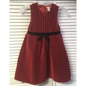 Steve & Barry's sz 7/8 red velvet dress